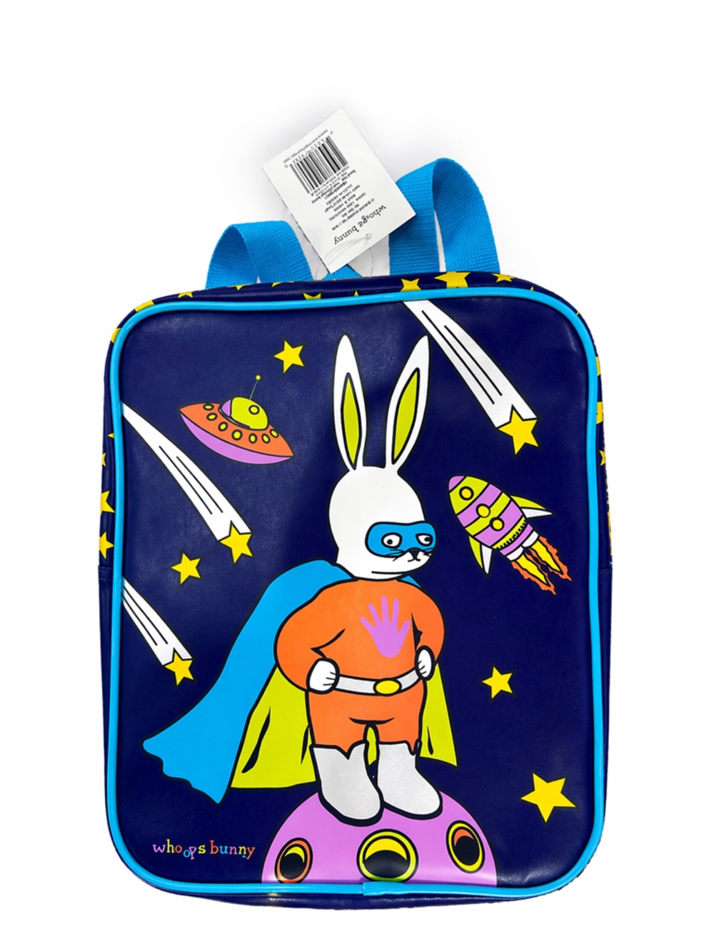 Whoops Bunny Super Hero Backpack Y2K Rare 2008 NWT PVC